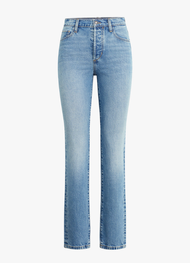 THE JEN MID RISE SLIM STRAIGHT - HAINES WASH