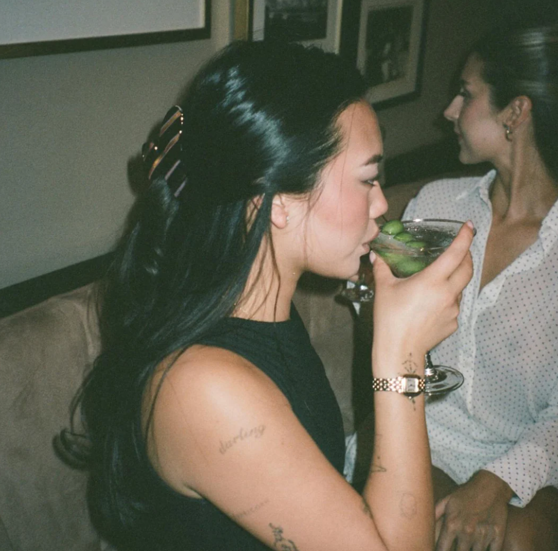 BIG EFFING CLIP IN NIGHTCAP