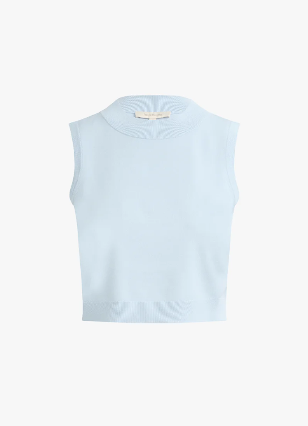 THE CECILIA TANK - SKY BLUE