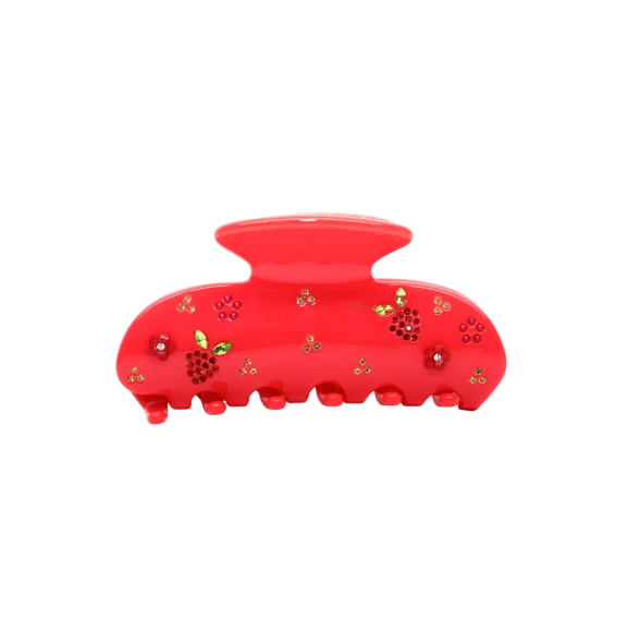 SWEETHEART CLIP IN BERRY BEACH CLUB