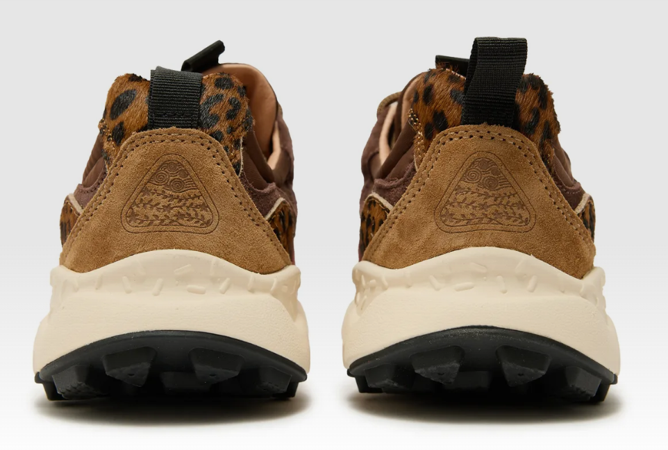 YAMANO 3 UNI - SUEDE/PONY - BROWN/BORDEAUX