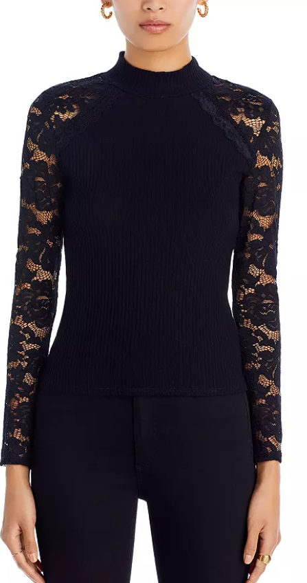 HALLE LACE SLEEVE TOP