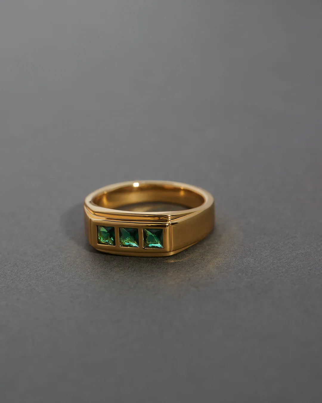 STEPDAD EMERALD RING