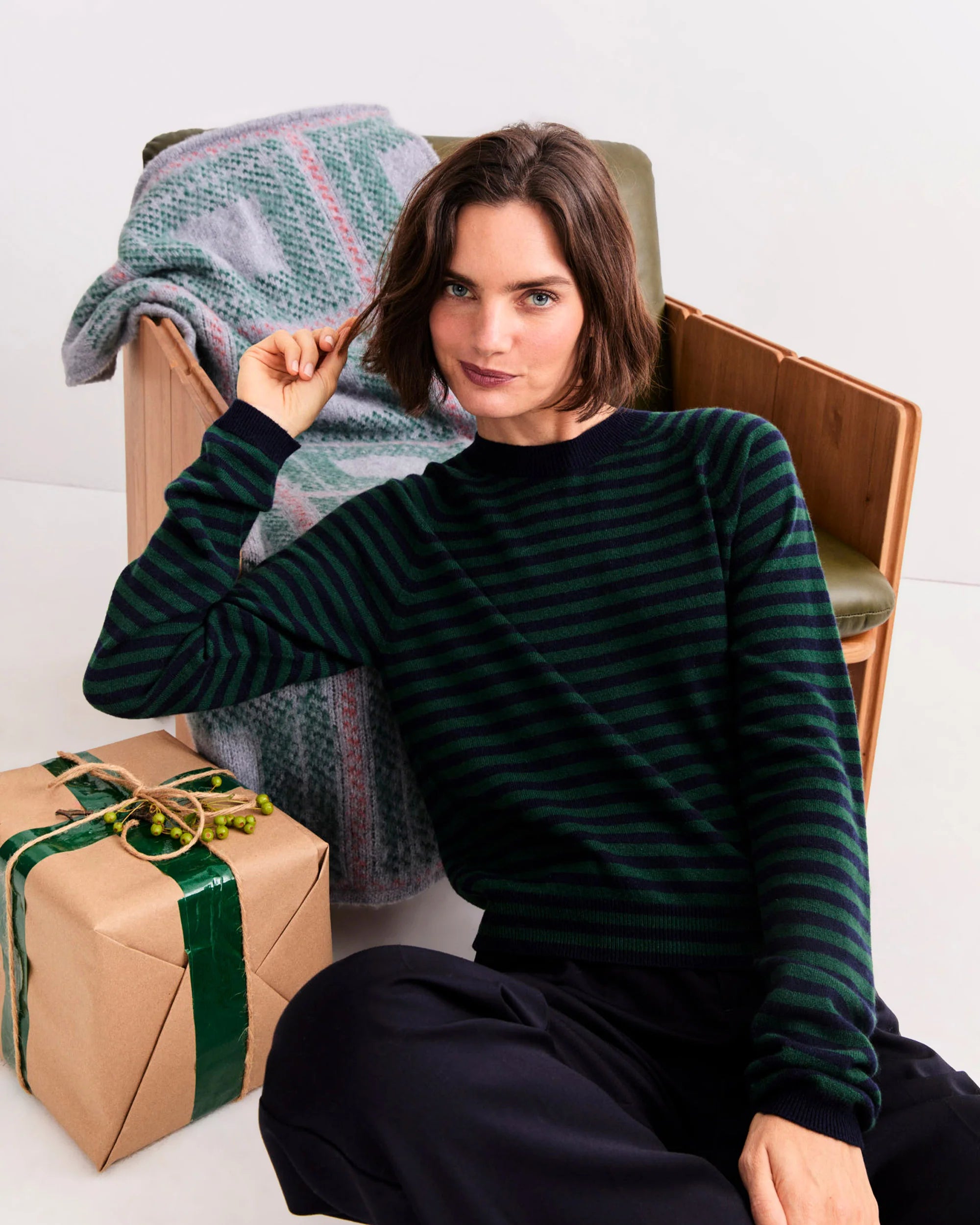 THE SYDNEY - NAVY/GREEN