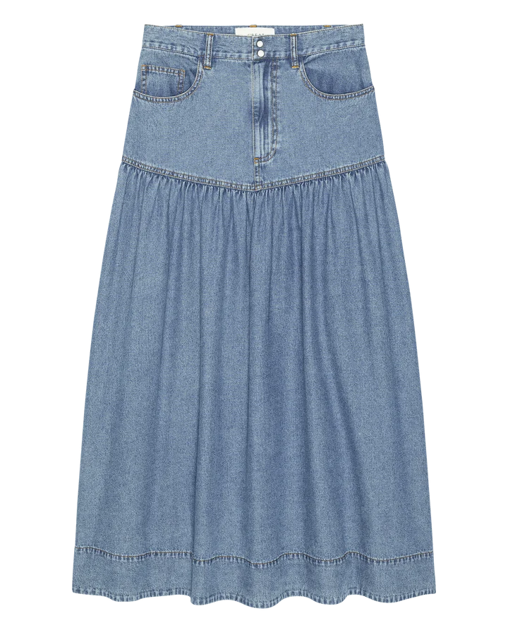 THE WESTERN YOKE SHIRT - OLDHAM WASH