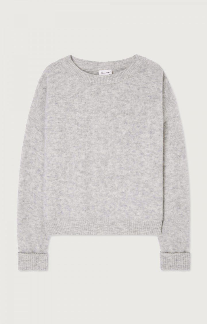 WOMEN'S JUMPER VITOW - MELANGE LIGHT GRAY