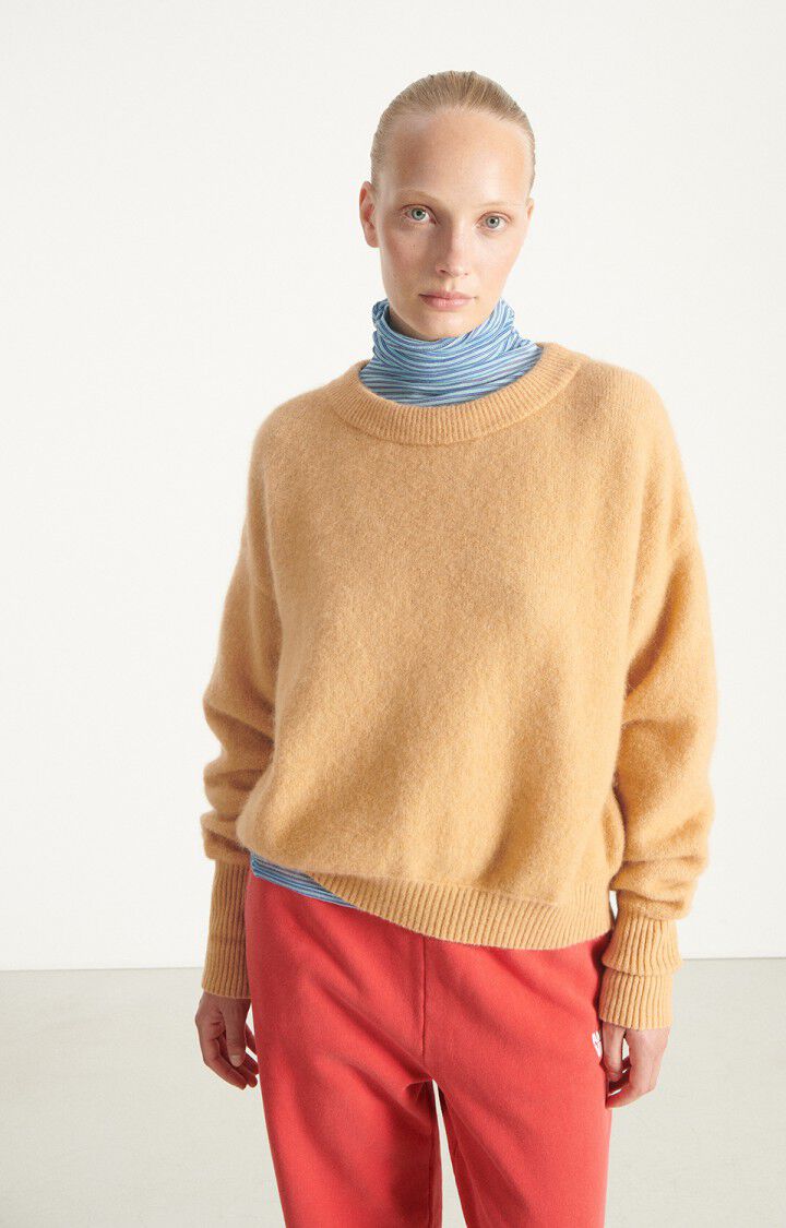 VITOW CARDIGAN - MELANGE HAZELNUT