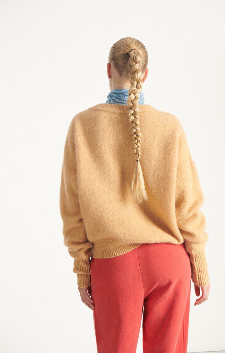 VITOW CARDIGAN - MELANGE HAZELNUT