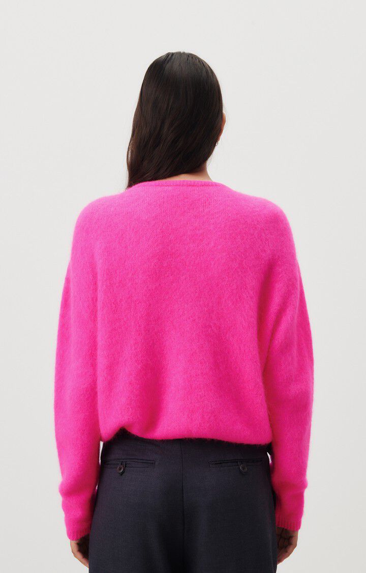 WOMEN'S CARDIGAN VITOW - NEON PINK MELANGE