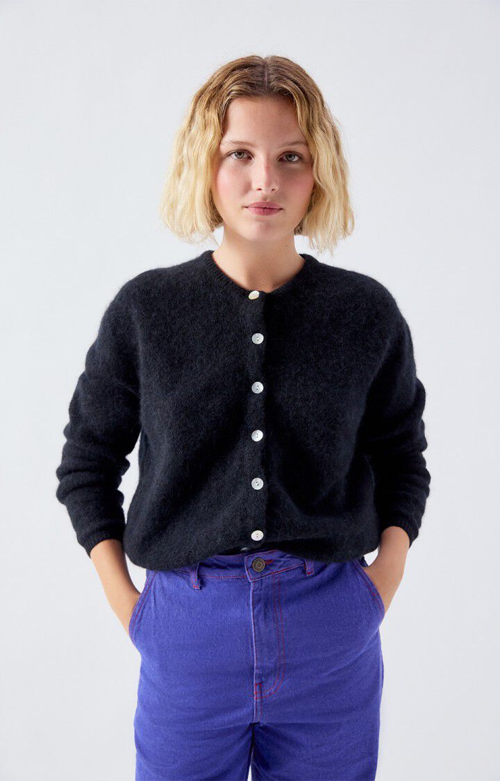 VITOW CARDIGAN - BLACK