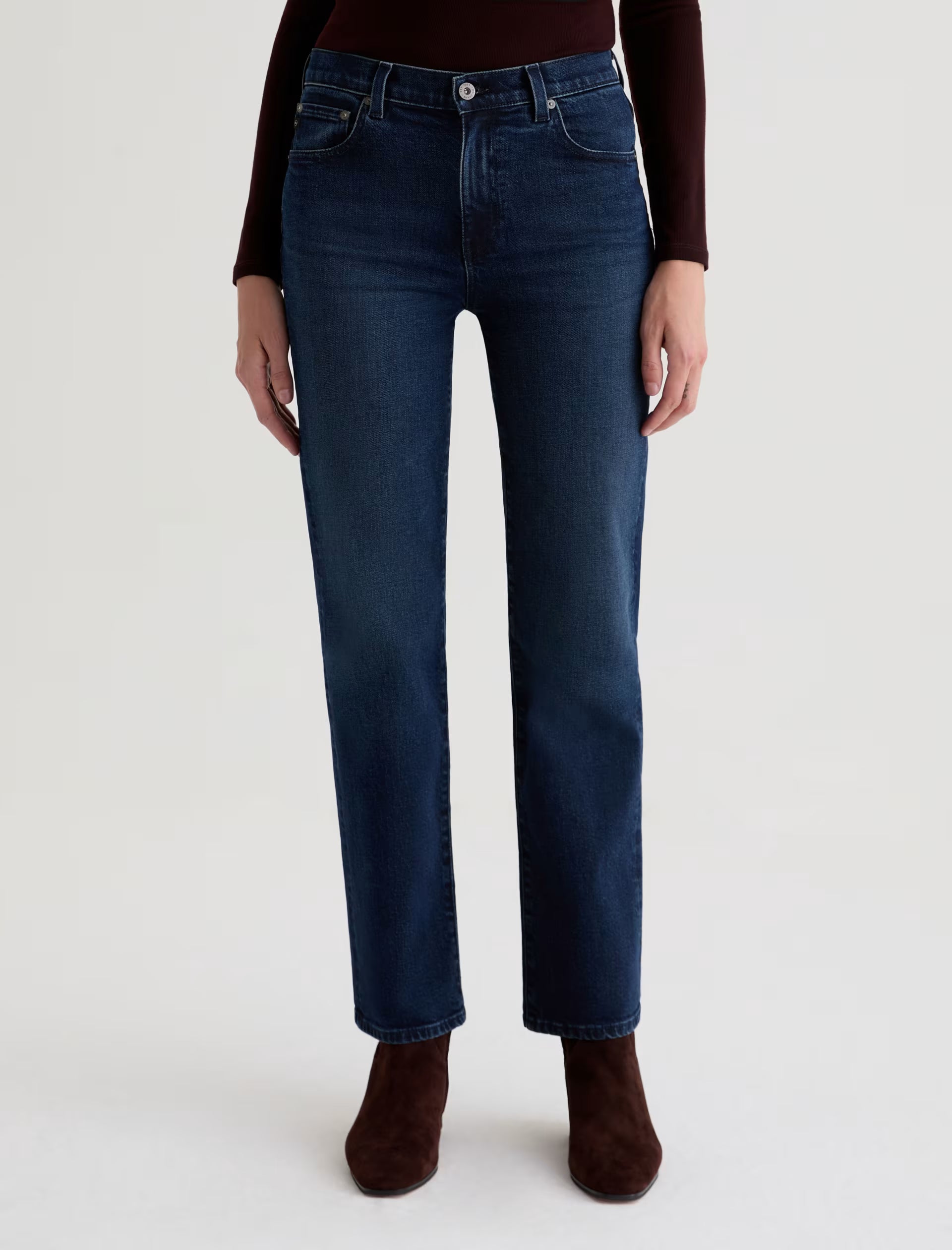 BRINLEY - MID-RISE STRAIGHT - MIDNIGHT SUN