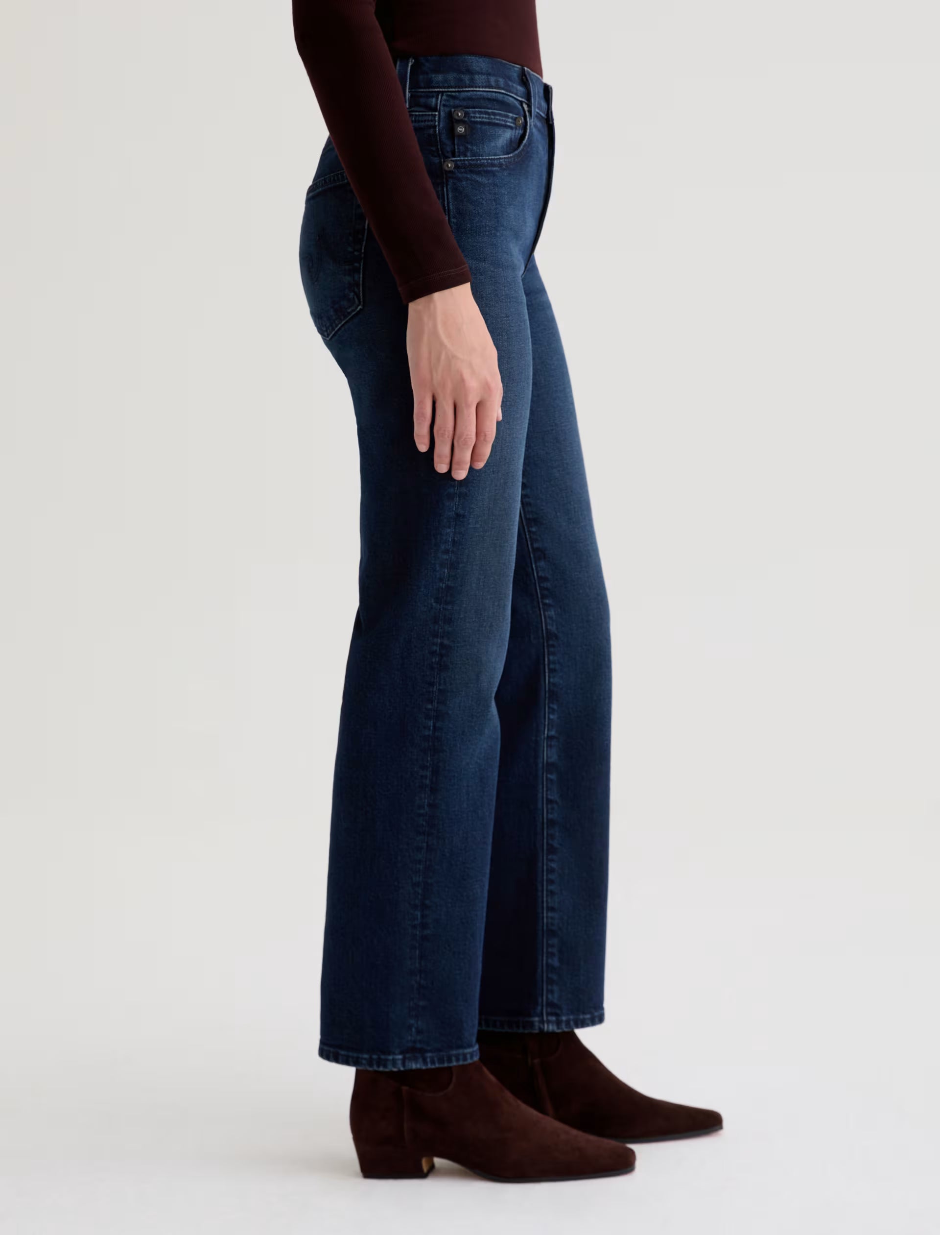 BRINLEY - MID-RISE STRAIGHT - MIDNIGHT SUN