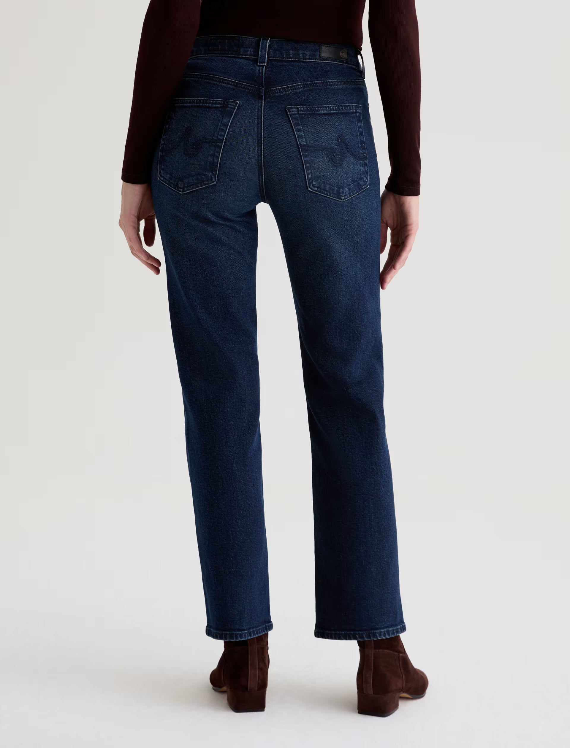 BRINLEY - MID-RISE STRAIGHT - MIDNIGHT SUN