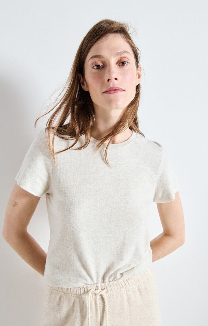 WOMEN'S T-SHIRT YPAWOOD - HEATHER GREY