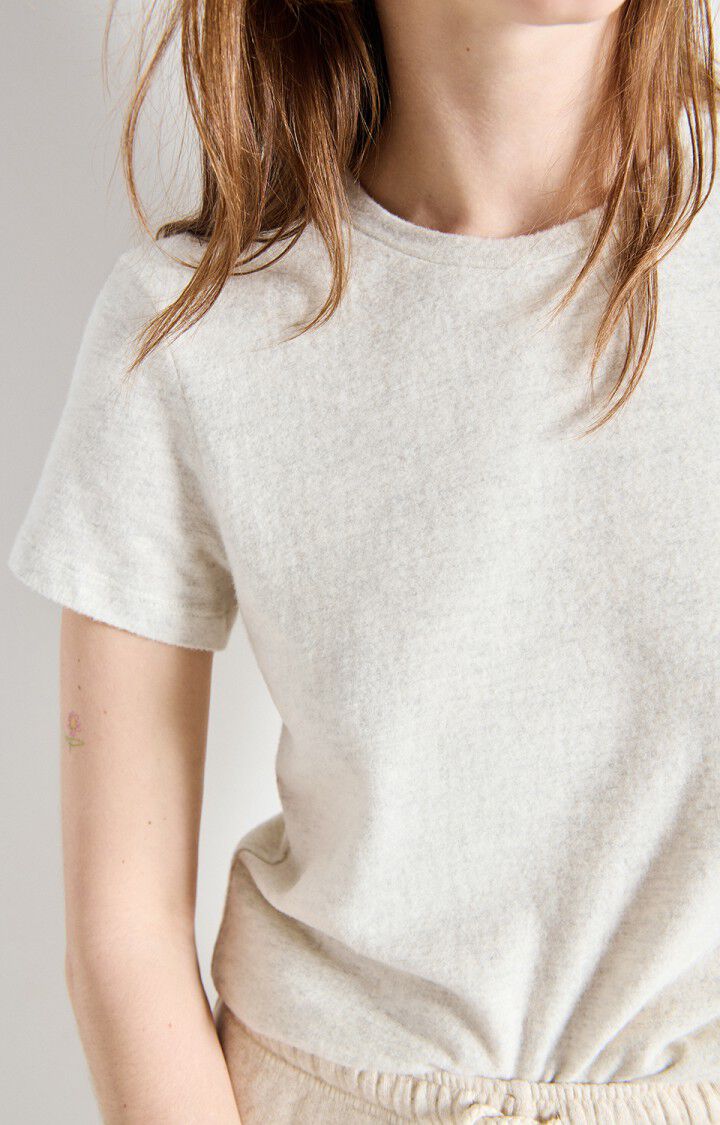 WOMEN'S T-SHIRT YPAWOOD - HEATHER GREY