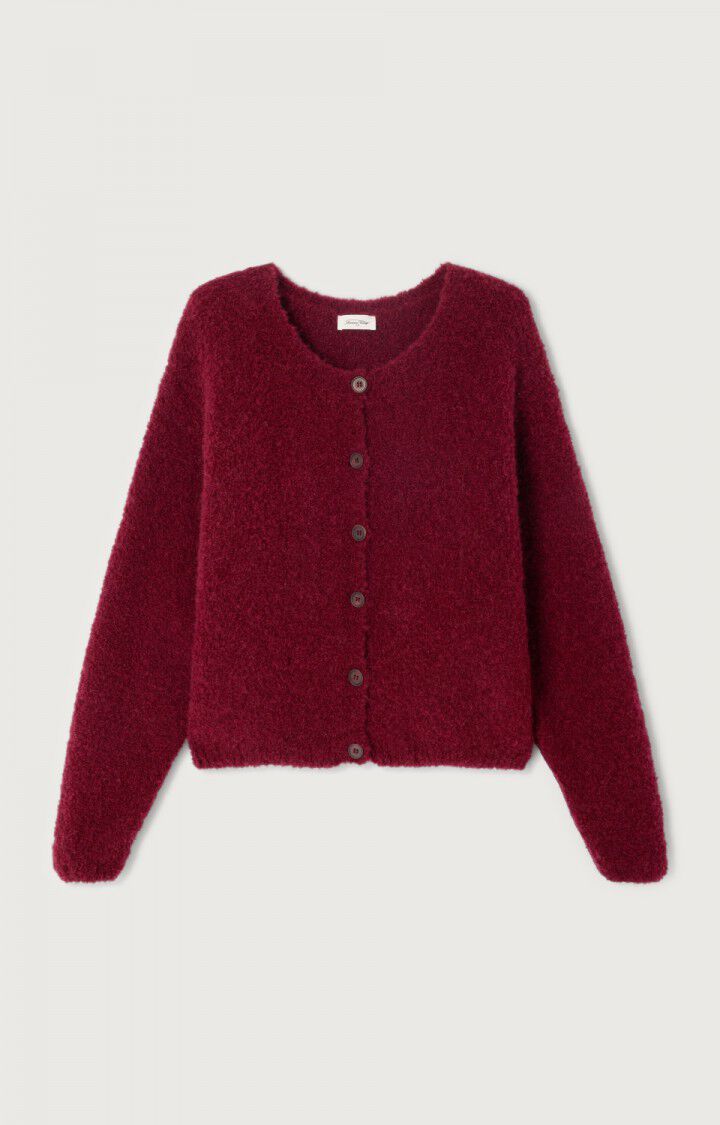 WOMEN'S CARDIGAN ZOLLY - CHINA POMEGRANATE