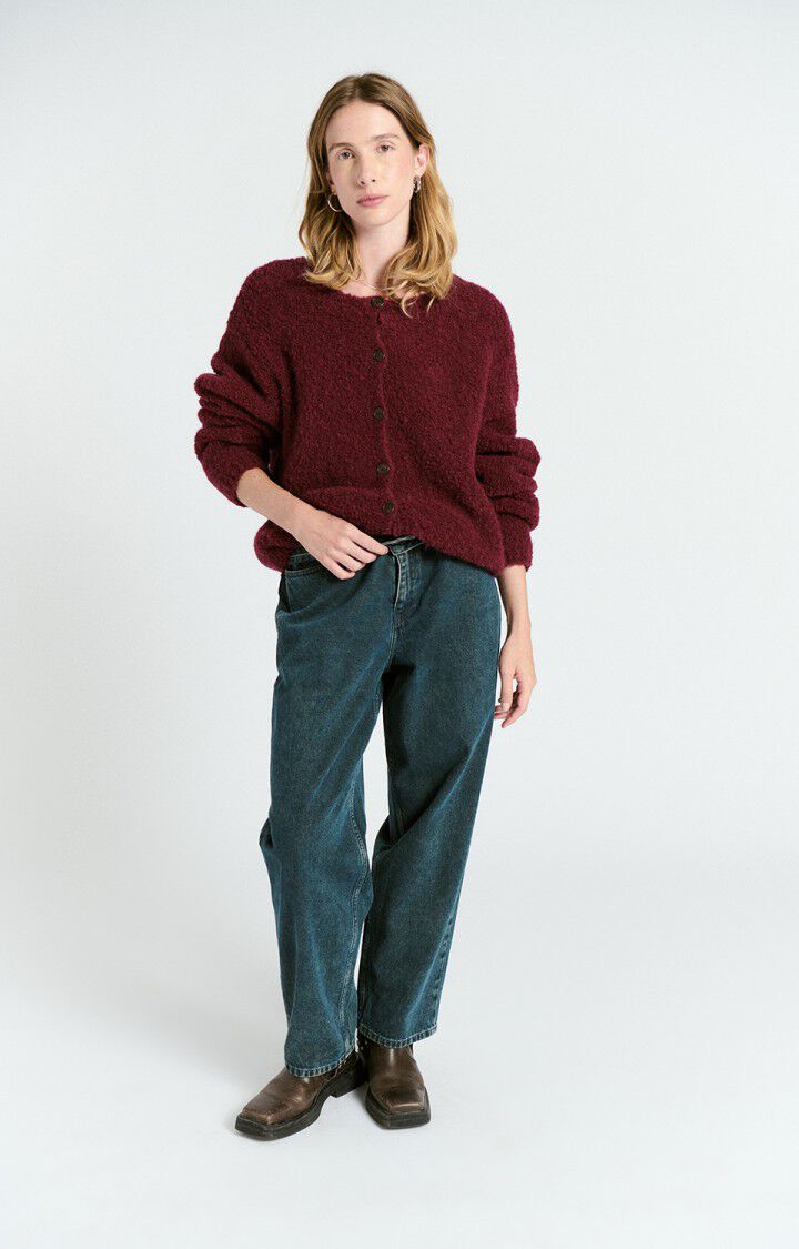 WOMEN'S CARDIGAN ZOLLY - CHINA POMEGRANATE