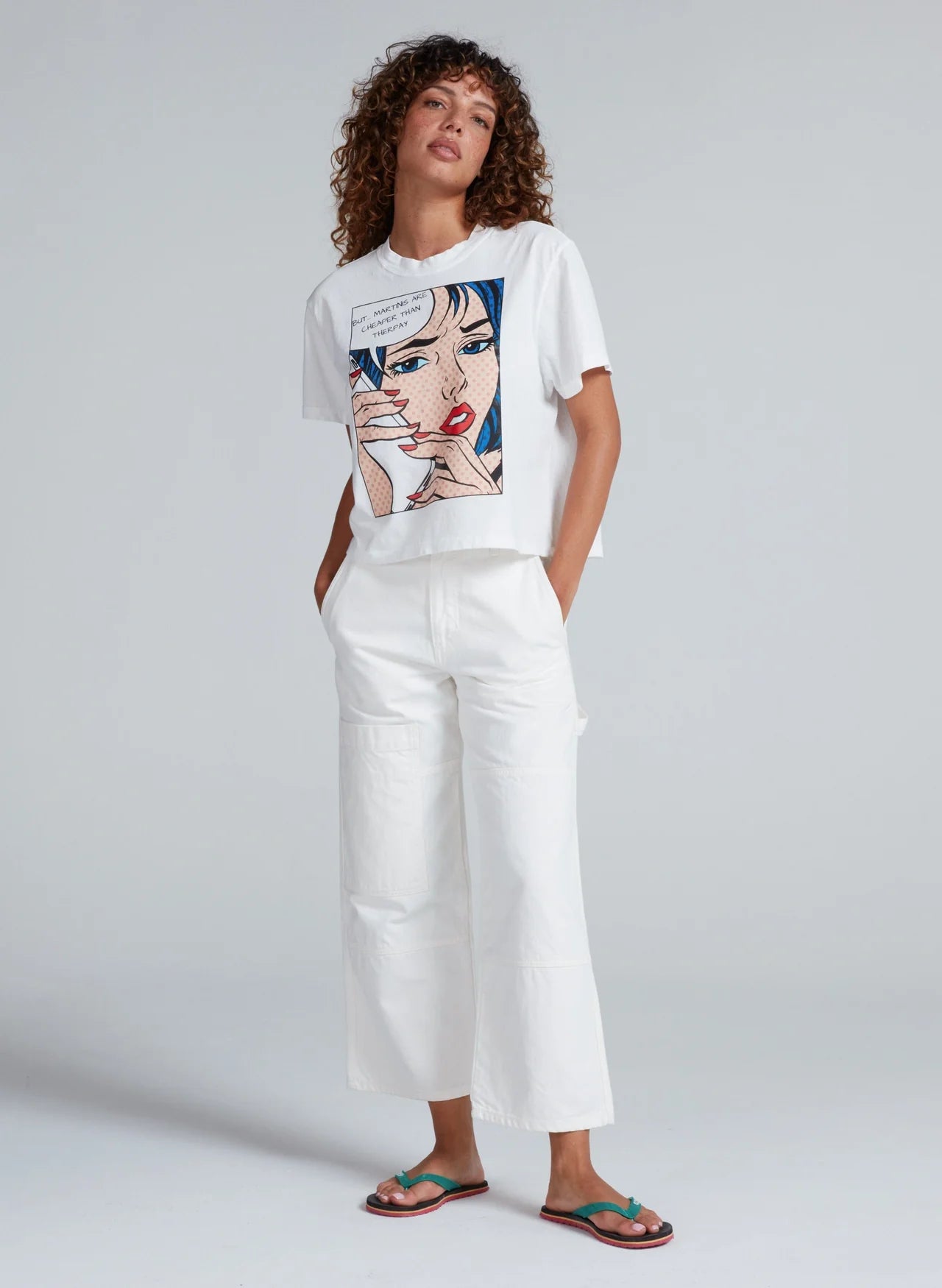 SHRUNKEN BOY TEE - MARTINI THERAPY