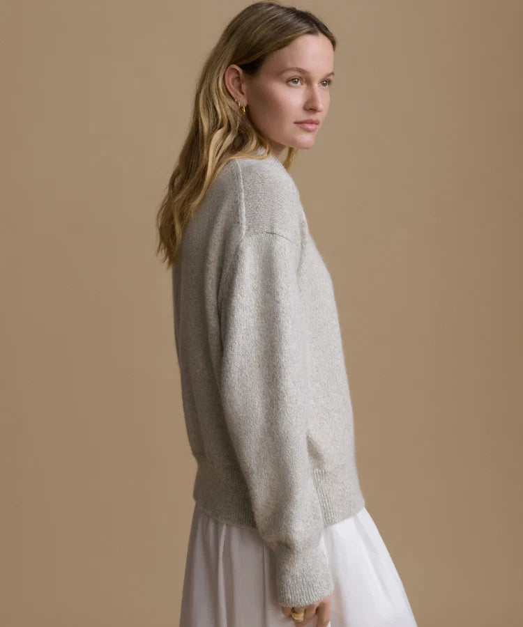 BURKE POLO - PALE GRAY