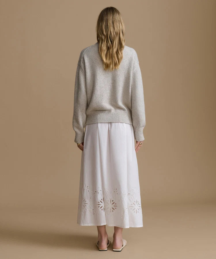 BURKE POLO - PALE GRAY