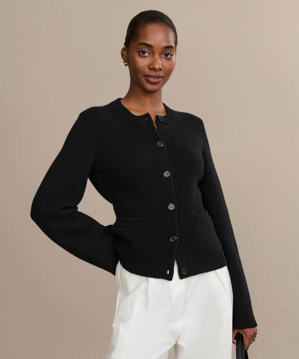 COOPER CARDIGAN - BLACK