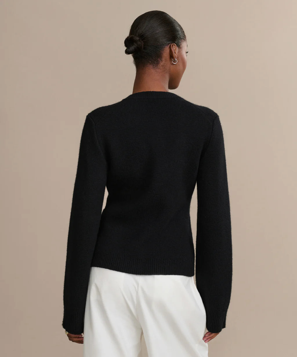 COOPER CARDIGAN - BLACK