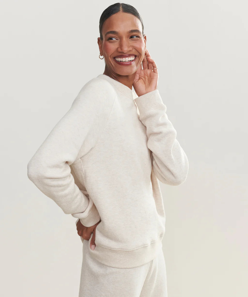 SATURDAY SWEATSHIRT - OATMEAL