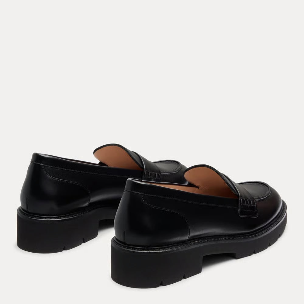 MYLEE LOAFTER - BLACK LEATHER