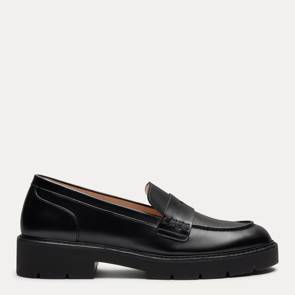 MYLEE LOAFTER - BLACK LEATHER