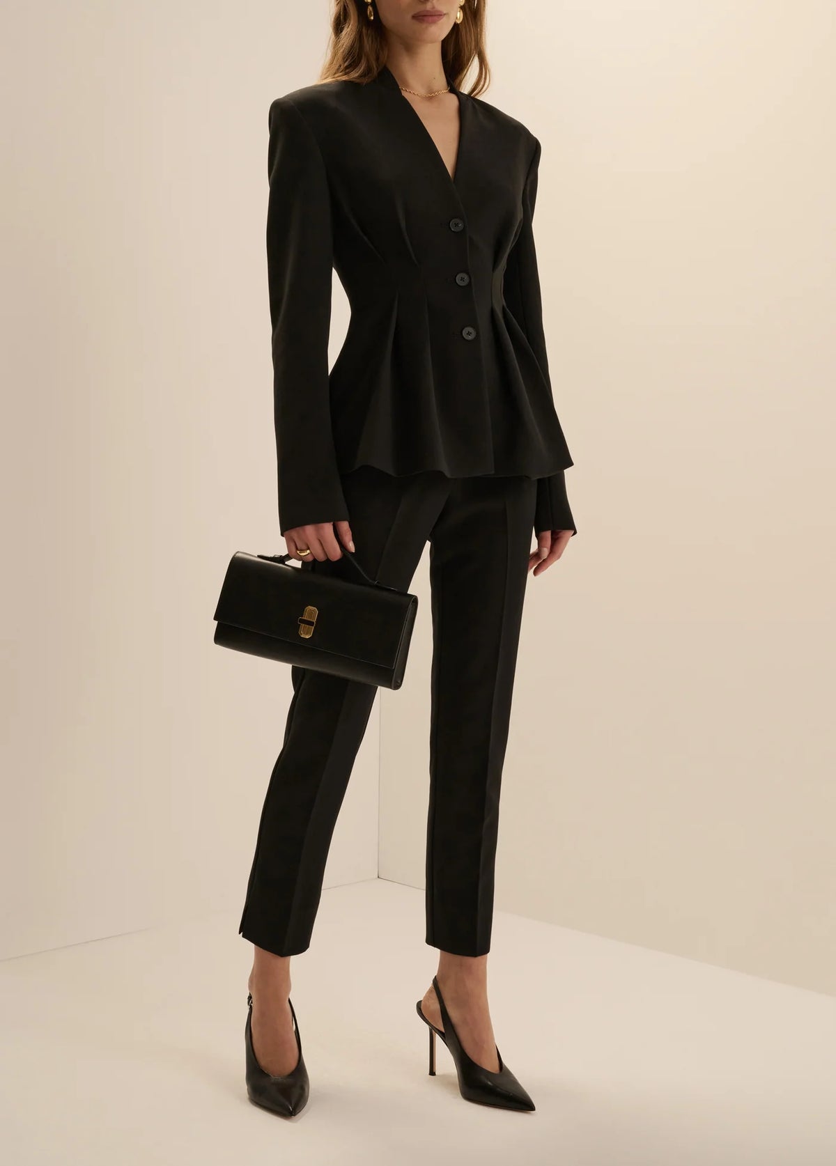 THE HEADLINES BLAZER - BLACK