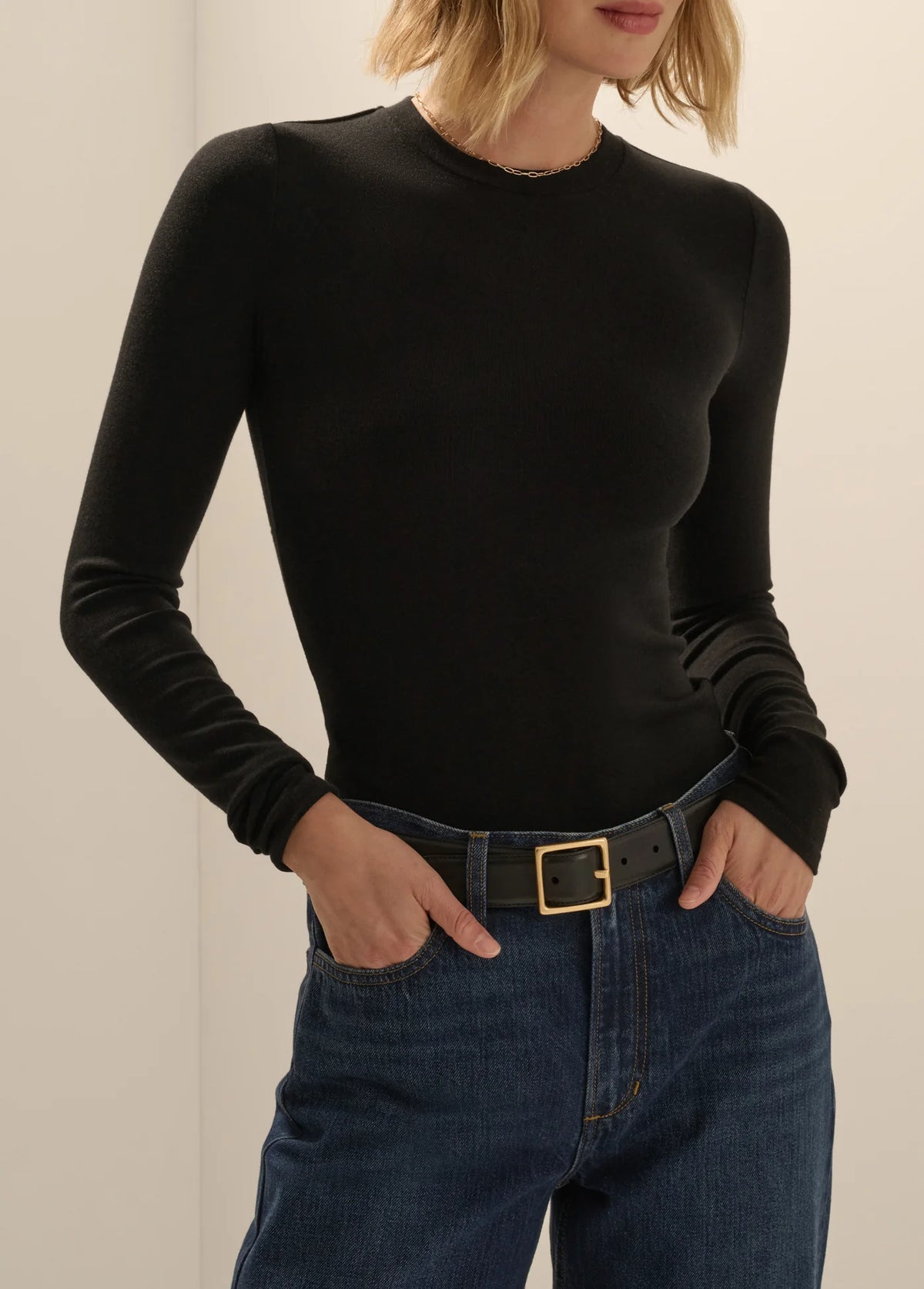 THE HERITAGE LONG SLEEVE - BLACK