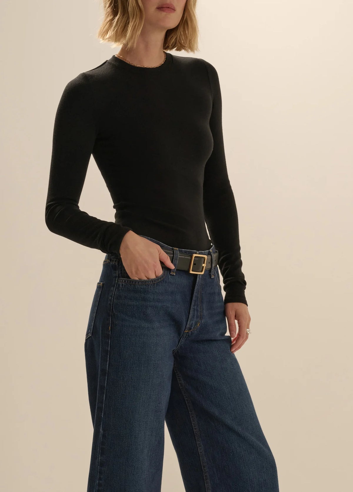 THE HERITAGE LONG SLEEVE - BLACK