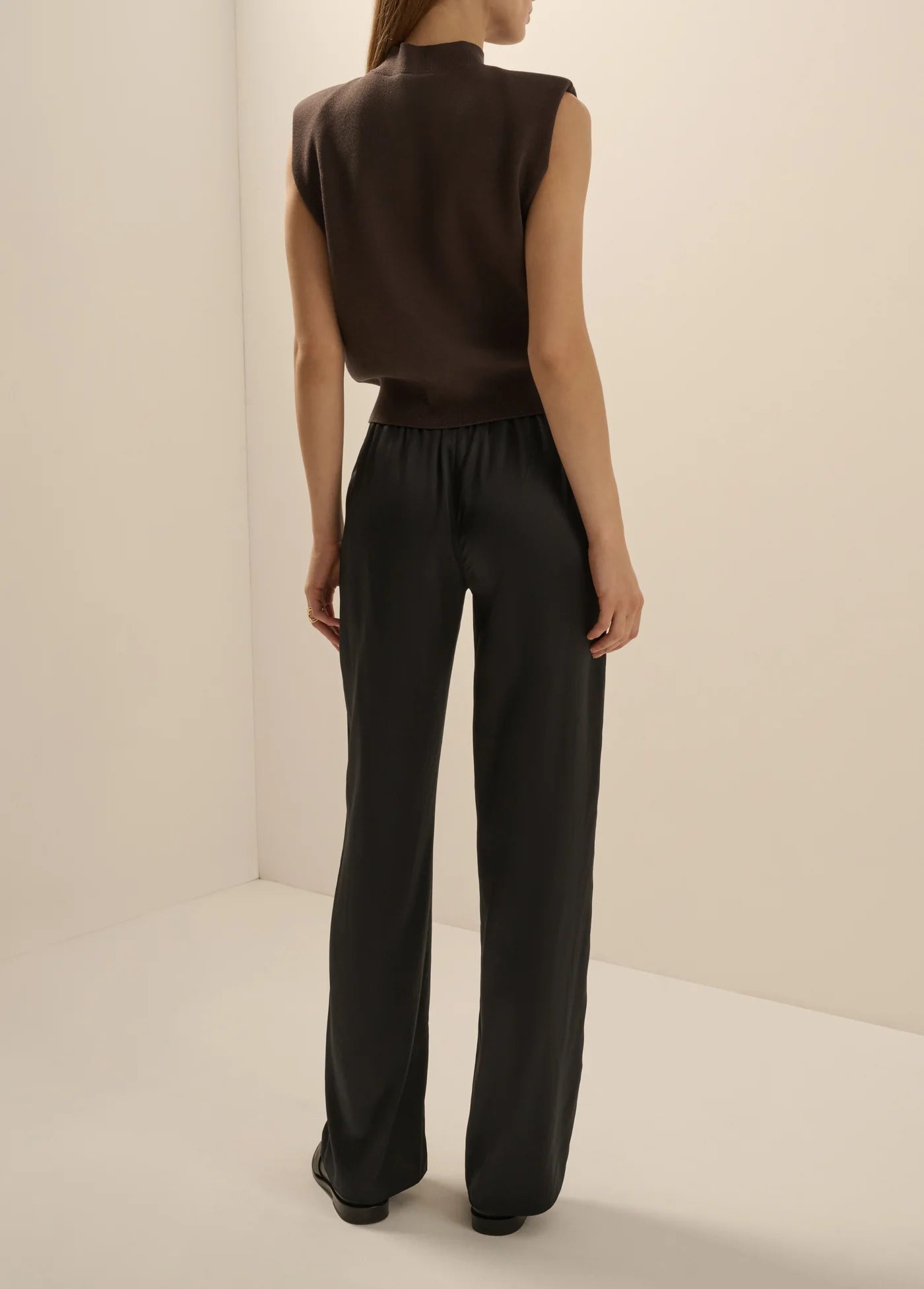 THE WHITNEY TOP - ESPRESSO