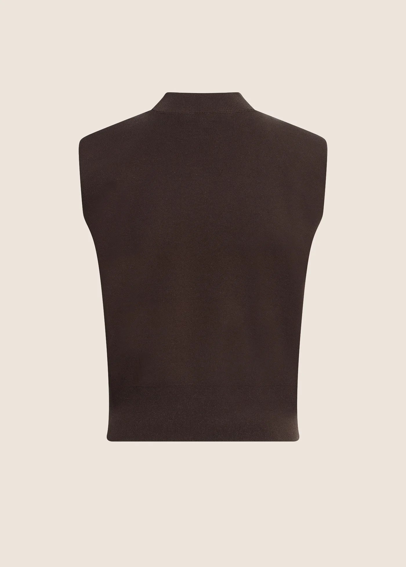 THE WHITNEY TOP - ESPRESSO
