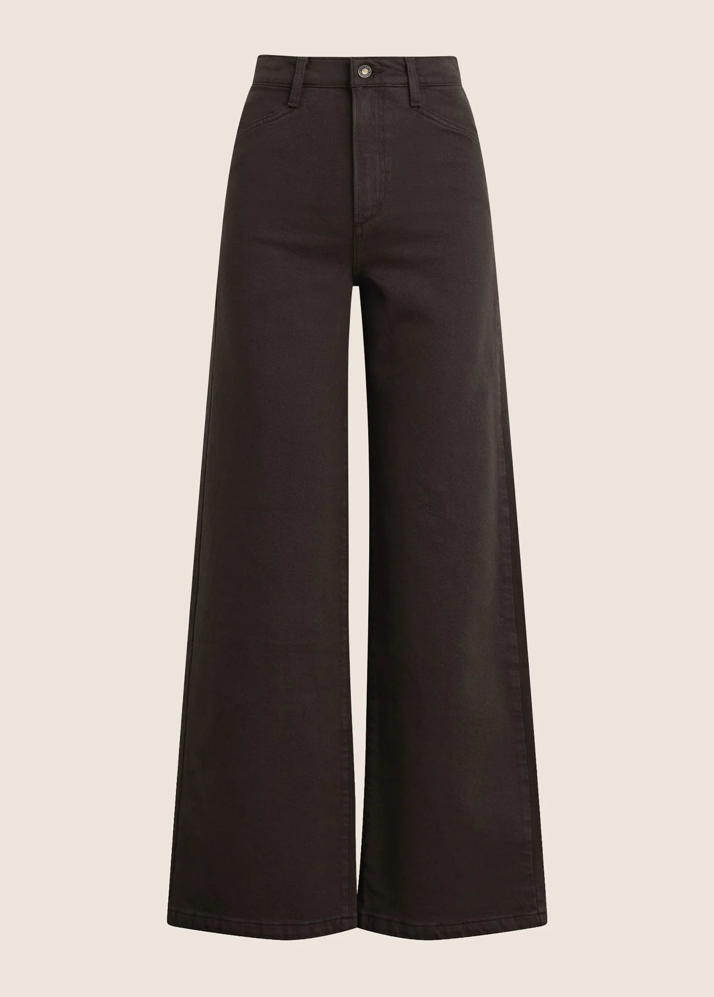 THE MISCHA WIDE LEG - ESPRESSO