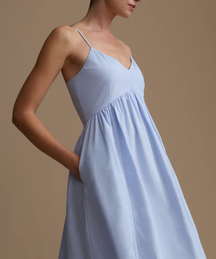 PENINSULA DRESS - FRENCH BLUE