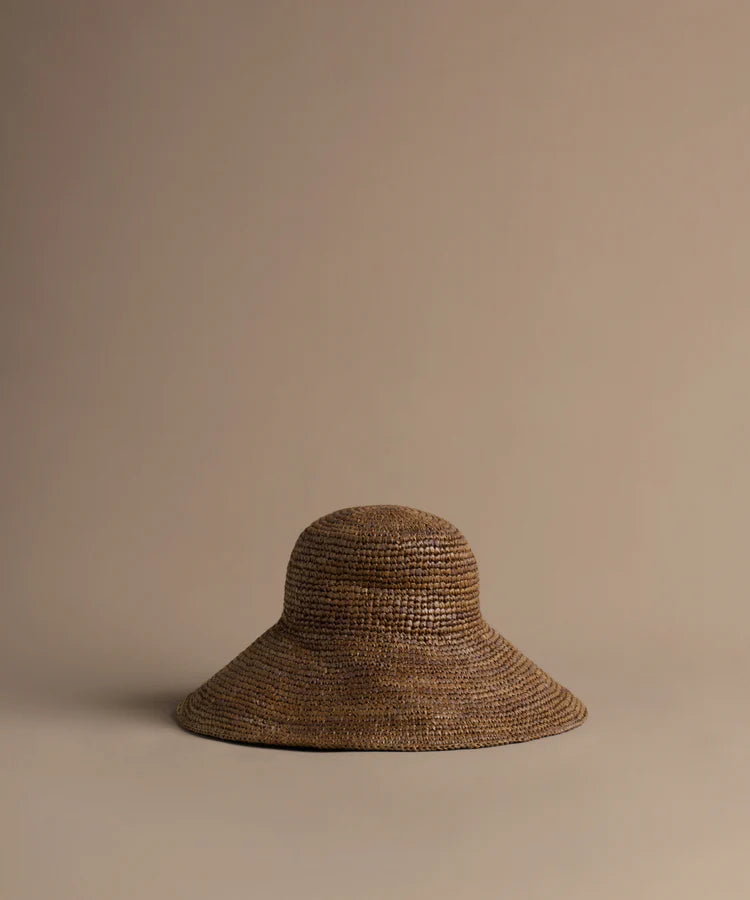 SOLEIL HAT - CHOCOLATE